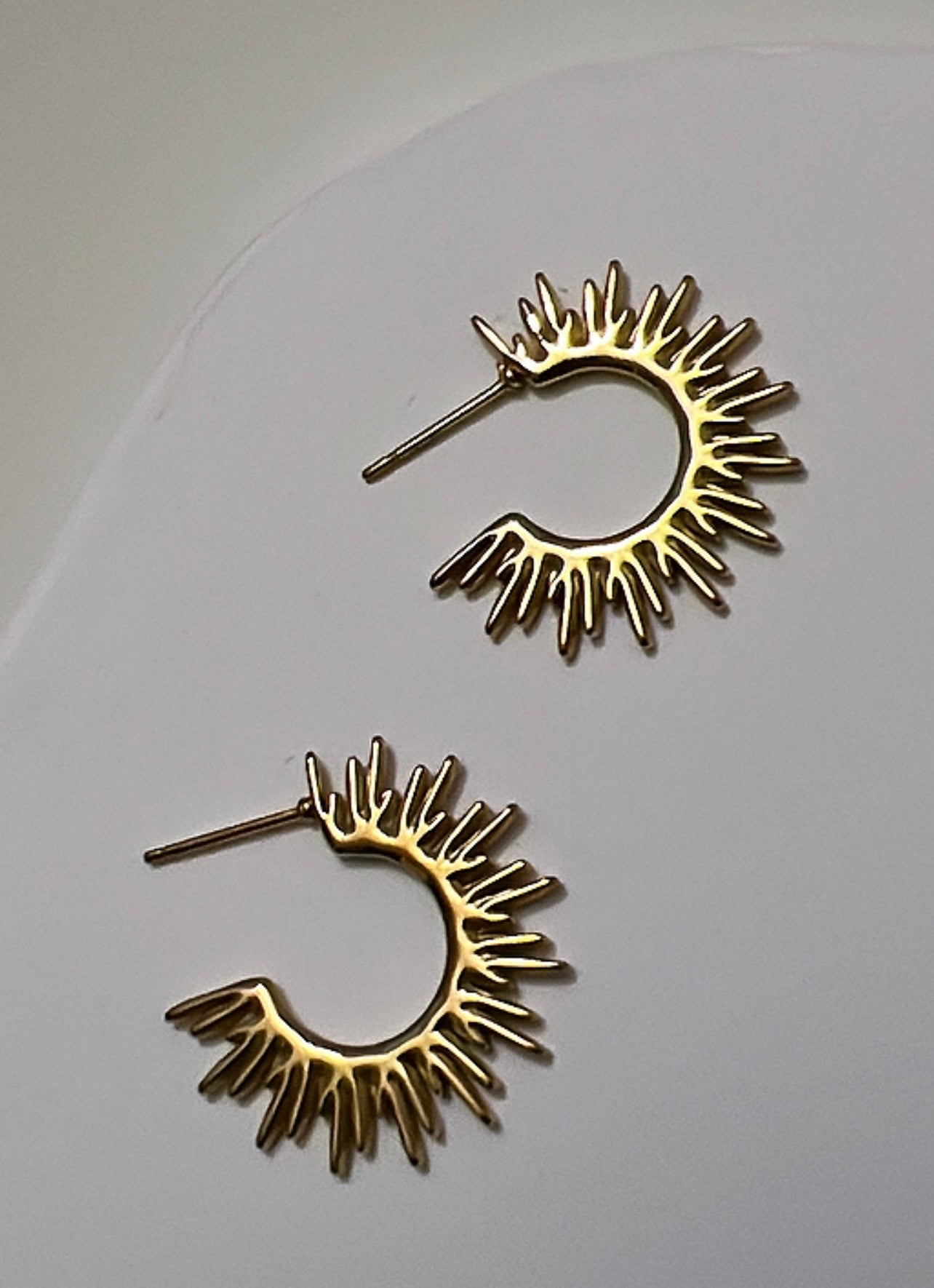 Earrings Hoops Sun